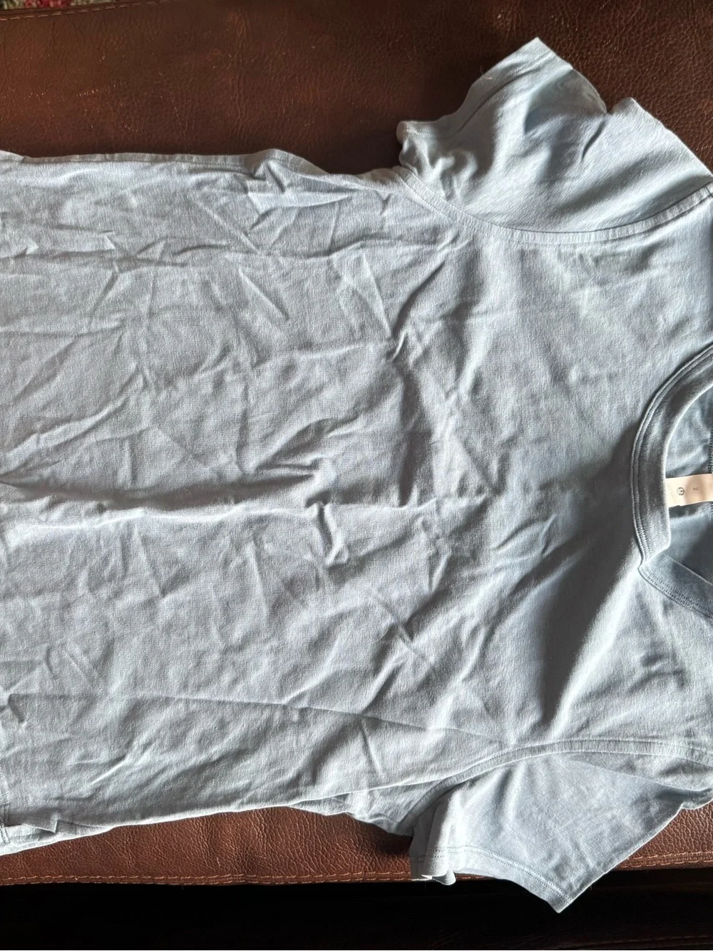 Classic-Fit Cotton-Blend Tee in Utility Blue - lululemon
